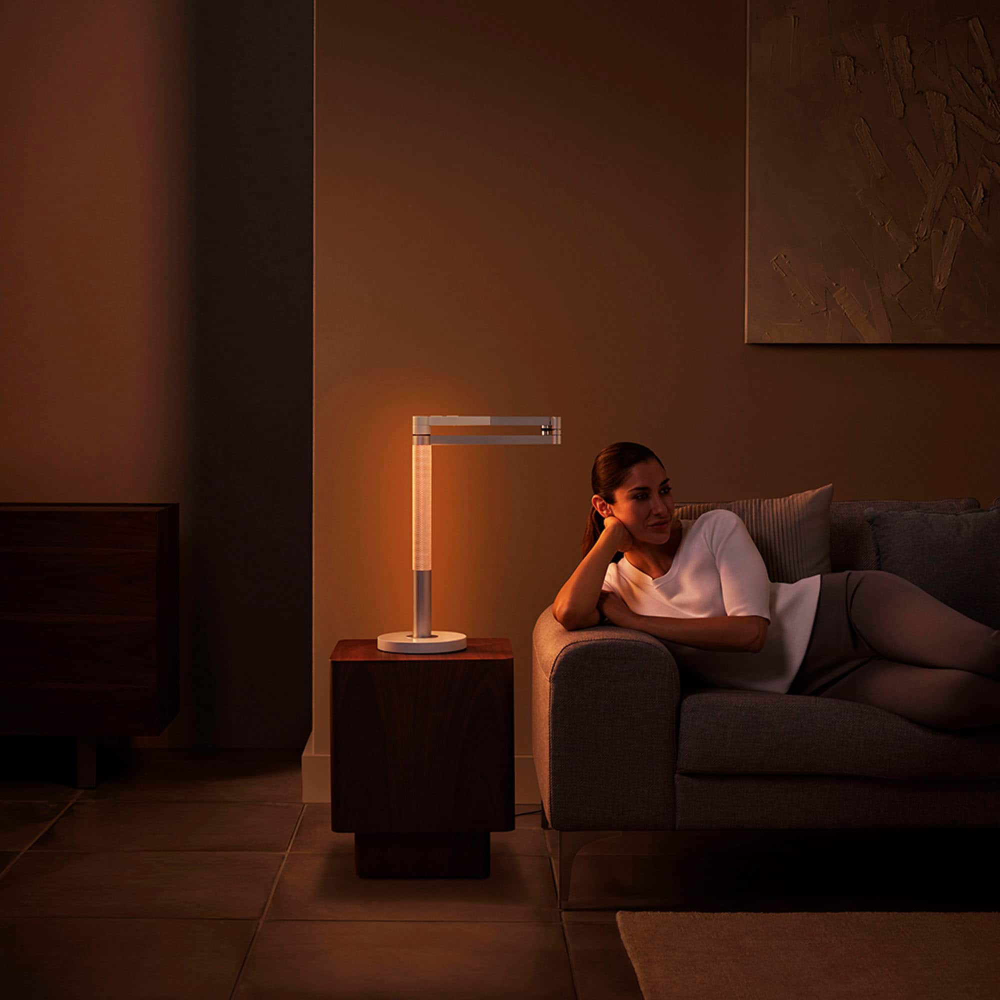 Alt View 17. Dyson - Solarcycle Morph Desk Light - Black/Black.