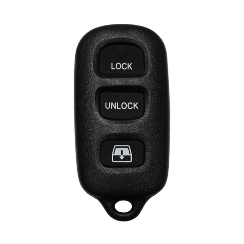 DURAKEY - Replacement Full Function Remote for select (2003-2009) Toyota 4-Runner and (1998-2002) Toyota 4-Runner - Black