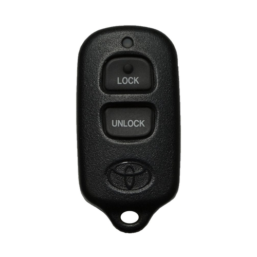 DURAKEY - Replacement Full Function Remote for select (2001-2003) Toyota Highlander and (2001-2003) Toyota Prius - Black