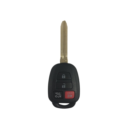 DURAKEY - Replacement Full Function Transponder, Remote and Key for select (2014-2019) Toyota Highlander - Black