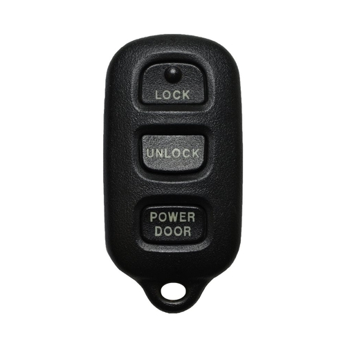 DURAKEY - Replacement Full Function Remote for select (1999-2003) Toyota Sienna - Black