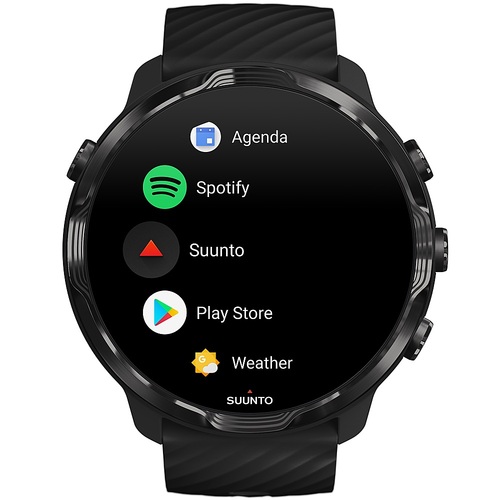 SUUNTO - 7 Powered by Google Wear OS Sports Smartwatch with GPS / Heart Rate - All Black