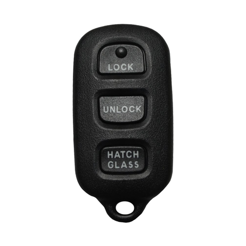 DURAKEY - Replacement Full Function Remote for select (2003-2008) Pontiac Vibe and (2003-2008) Pontiac Matrix - Black
