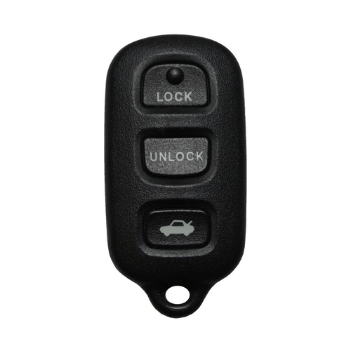 DURAKEY - Replacement Full Function Remote for select (2002-2006) Toyota Camry and (2001-2003) Toyota Solara - Black