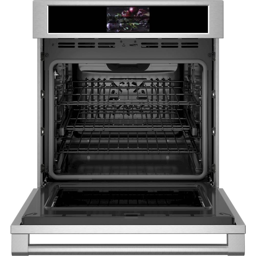Alt View 11. Monogram - Statement Collection 27" Built-In Single Electric Convection Wall Oven - Stainless Steel.