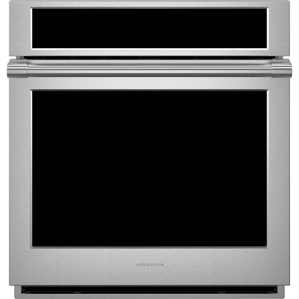 Alt View 12. Monogram - Statement Collection 27" Built-In Single Electric Convection Wall Oven - Stainless Steel.