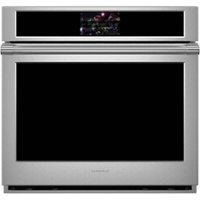 Monogram - 30" Built-In Single Electric Convection Wall Oven - Stainless Steel - Front_Zoom