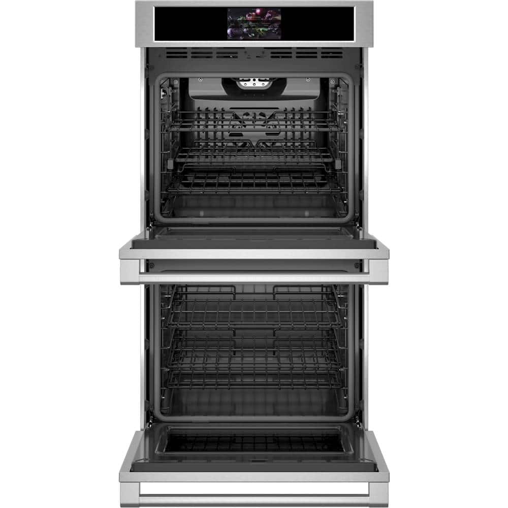 Alt View 11. Monogram - Statement Collection 27" Built-In Double Electric Convection Wall Oven - Stainless Steel.
