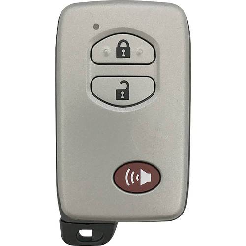 DURAKEY - Replacement Full Function Transponder, Remote and Key for select (2008-2014) Toyota Highlander - Silver