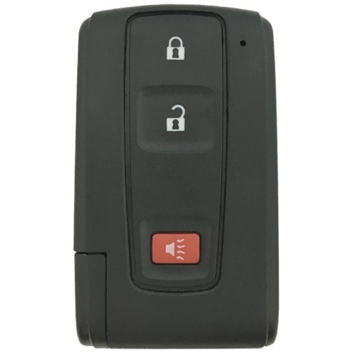 DURAKEY - Replacement Full Function Transponder, Remote and Key for select (2004-2009) Toyota Prius - Black