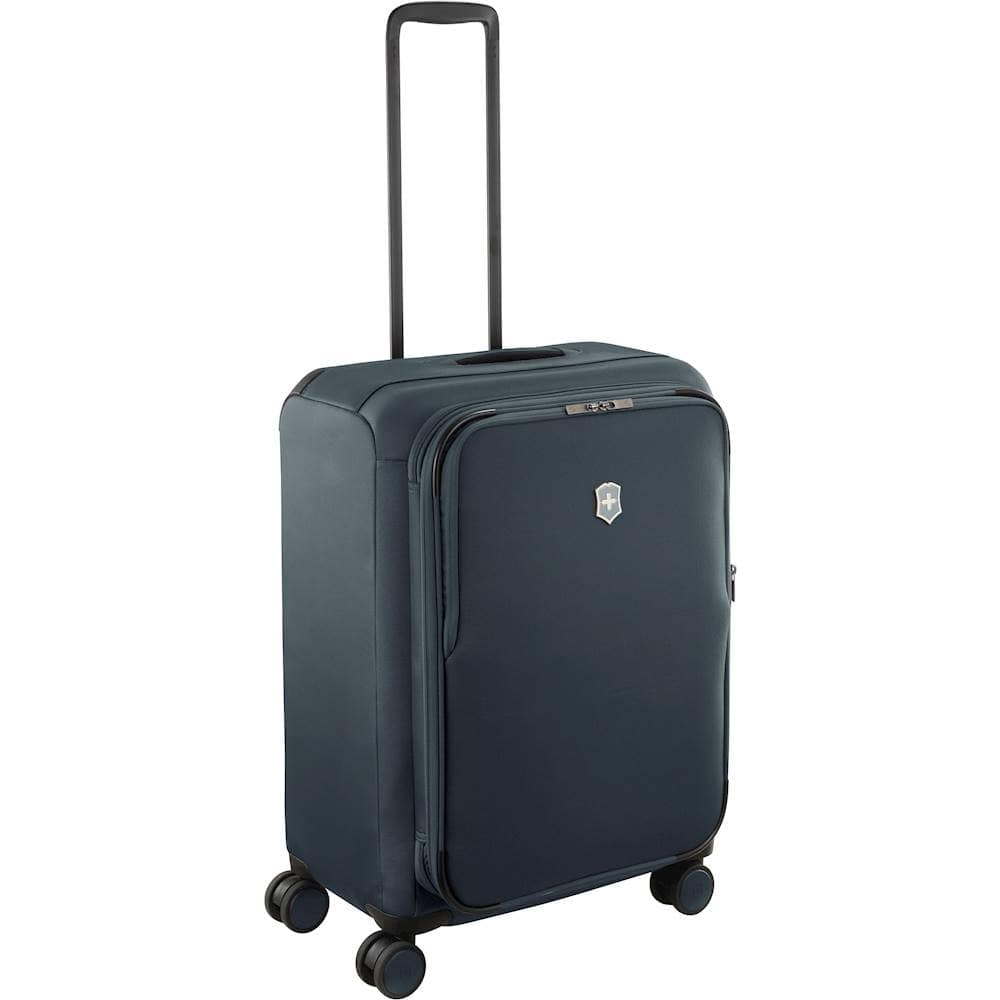 Angle View: Victorinox - Connex 26" Expandable Spinner - Deep Lake