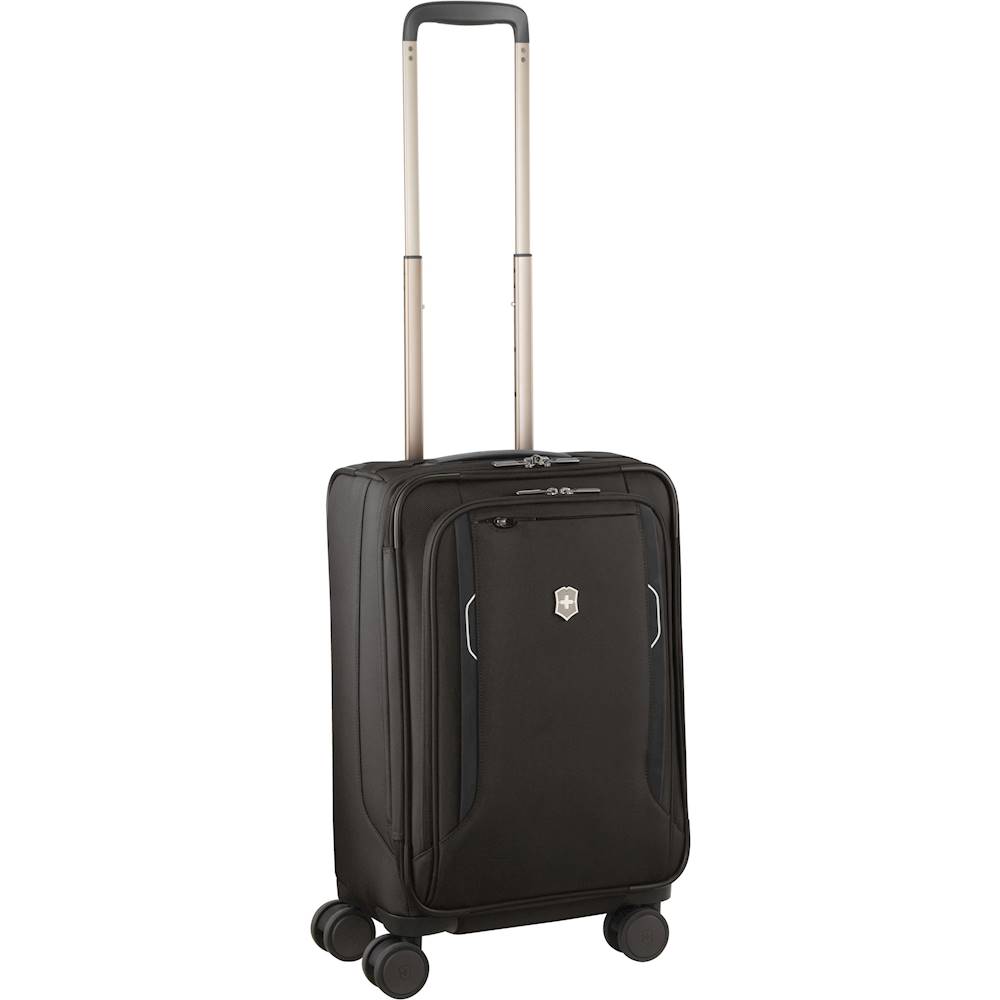 Angle View: Victorinox - Werks Traveler 6.0 21.7" Expandable Spinning Suitcase - Black