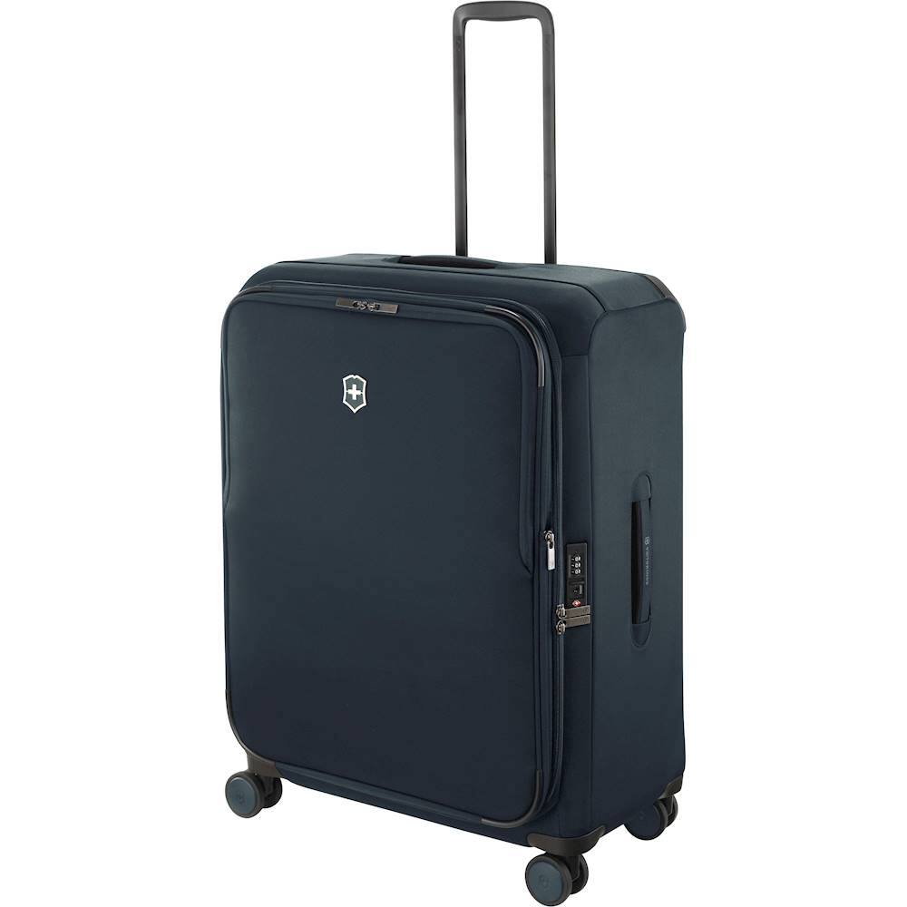 Left View: Victorinox - Connex 29" Expandable Spinner - Deep Lake