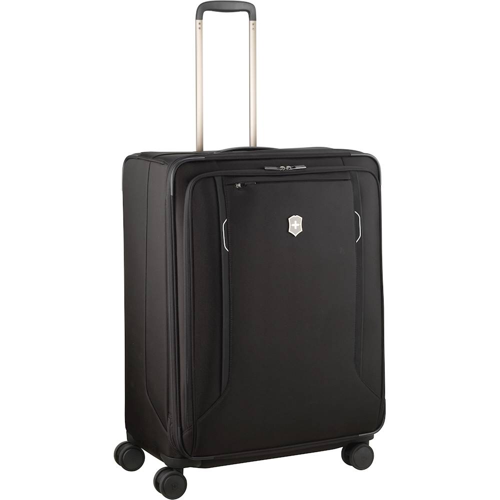 Angle View: Victorinox - Werks Traveler 6.0 28" Spinning Suitcase - Black