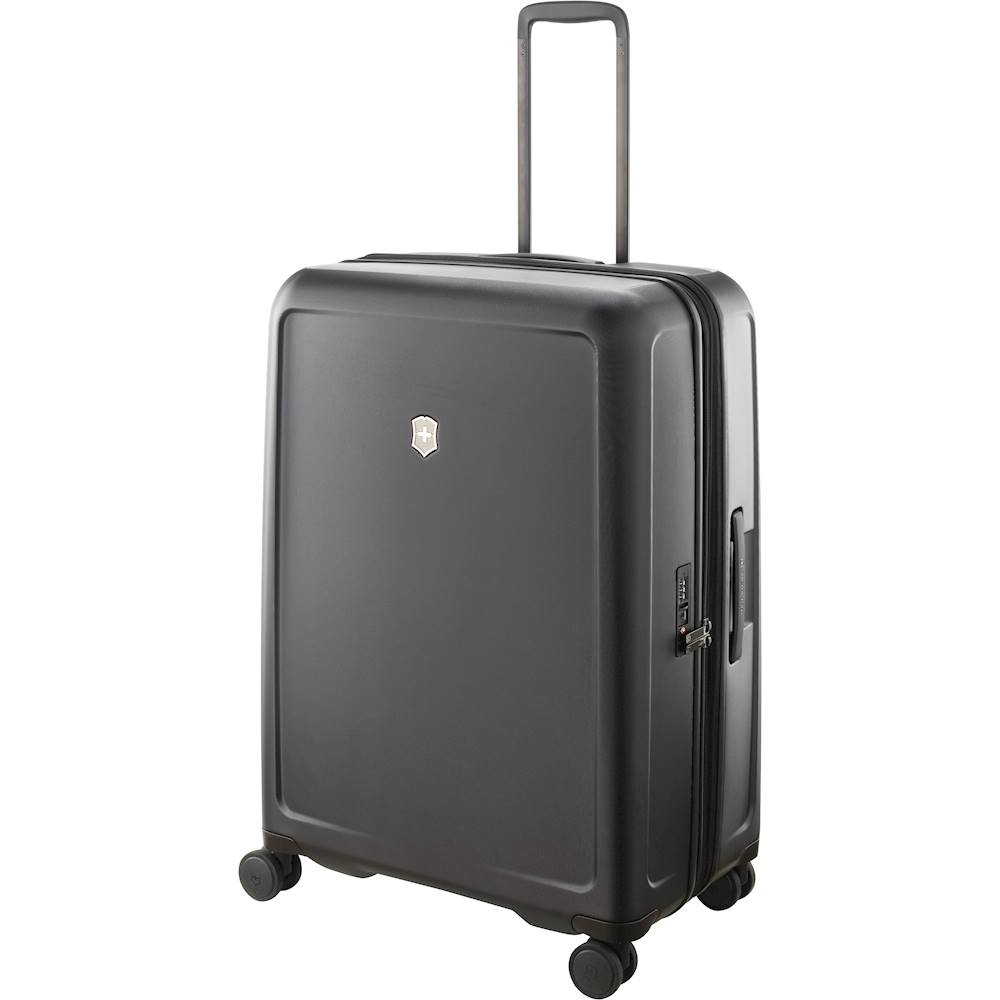Left View: Victorinox - Connex 30" Expandable Spinner - Black