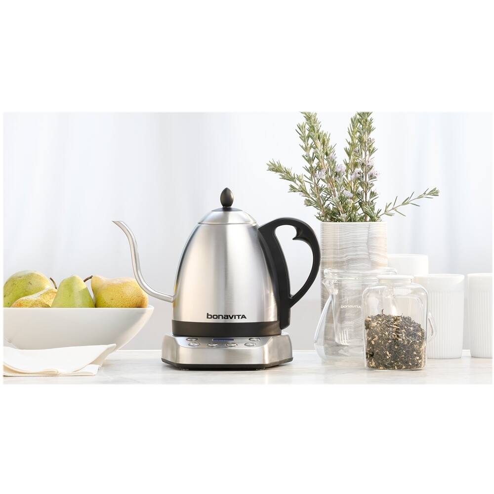 Alt View 11. Bonavita - 1L Electric Kettle - Stainless Steel.