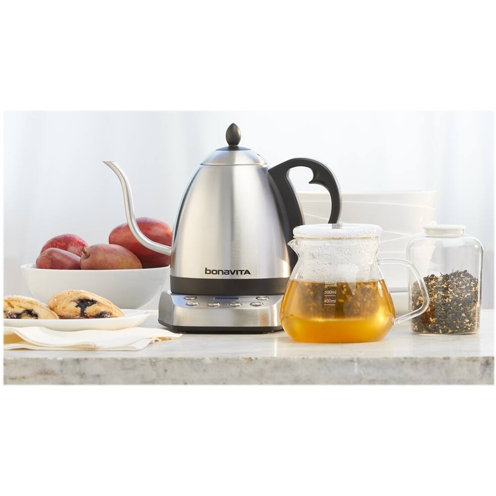 Alt View 12. Bonavita - 1L Electric Kettle - Stainless Steel.