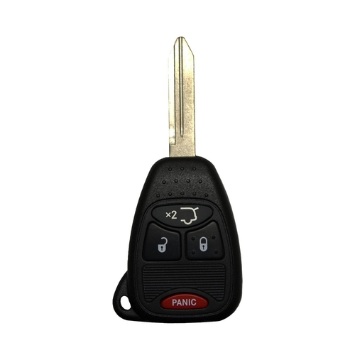 DURAKEY - Replacement Full Function Transponder, Remote and Key for select (2008-2012) Jeep Liberty - Black