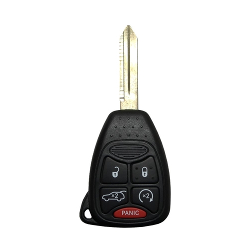 DURAKEY - Replacement Full Function Transponder, Remote and Key for select (2008-2012) Jeep Liberty - Black