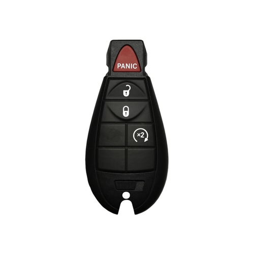 DURAKEY - Replacement Full Function Transponder, Remote and Key for select (2013-2017) Dodge Ram and (2018-2019) Dodge Ram - Black