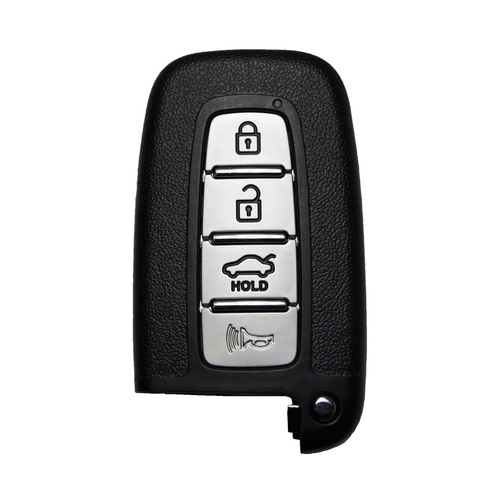 DURAKEY - Replacement Full Function Transponder, Remote and Key for select (2009-2014) Genesis Coupe - Silver/Black