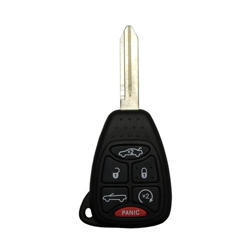 DURAKEY - Replacement Full Function Transponder, Remote and Key for select (2008-2010) Chrysler Sebring Convertible - Black