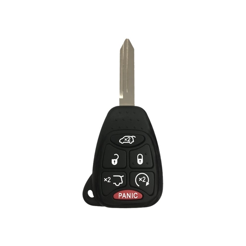 DURAKEY - Replacement Full Function Transponder, Remote and Key for select (2006-2007) Jeep Commander - Black
