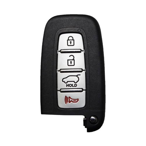 DURAKEY - Replacement Full Function Transponder, Remote and Key for select (2010-2013) Kia Optima - Silver/Black
