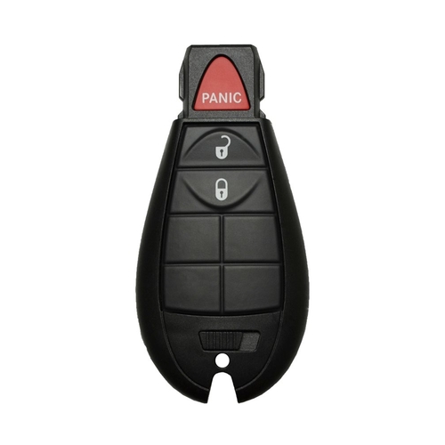 DURAKEY - Replacement Full Function Transponder, Remote and Key for select (2014-2019) Jeep Cherokee - Black