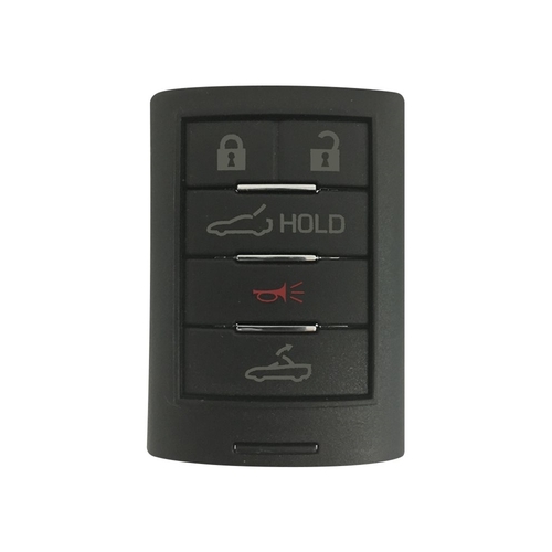 DURAKEY - Replacement Full Function Transponder, Remote and Key for select (2015-2019) Chevrolet Corvette - Black