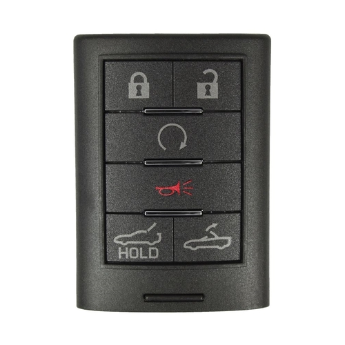 DURAKEY - Replacement Full Function Transponder, Remote and Key for select (2015-2019) Chevrolet Corvette - Black