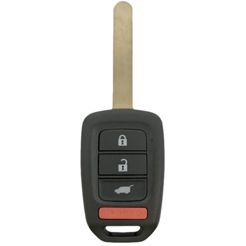 DURAKEY - Replacement Full Function Transponder, Remote and Key for select (2017-2019) Honda CR-V and (2017-2019) Honda Civic - Black