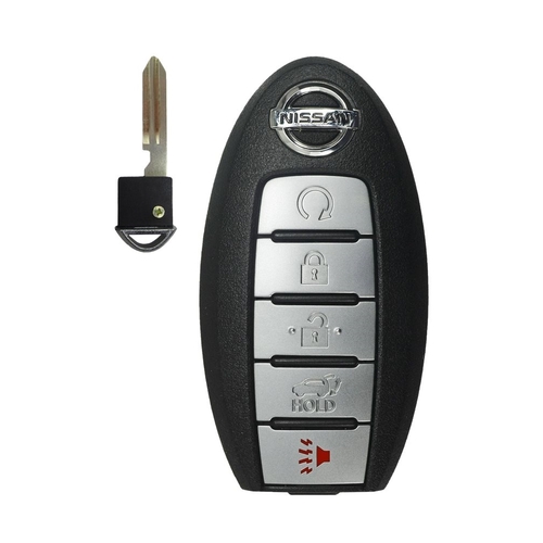 DURAKEY - Replacement Full Function Transponder, Remote and Key for select (2016-2018) Nissan Altima - Black