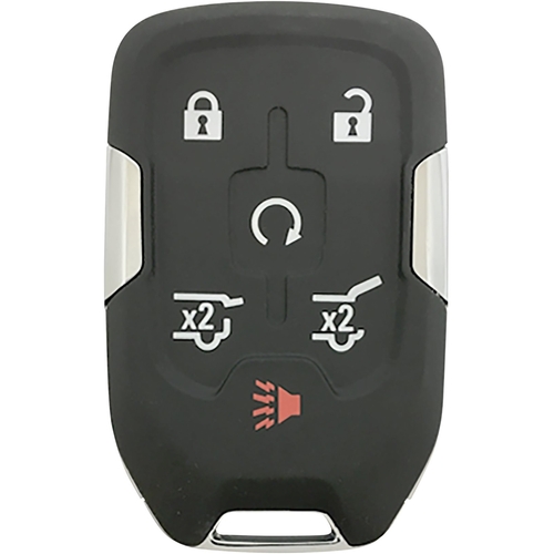 DURAKEY - Replacement Full Function Transponder, Remote and Key for select (2015-2020) GMC Yukon and (2015-2020) GMC Yukon XL - Black