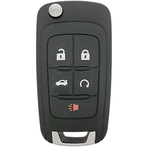 DURAKEY - Replacement Full Function Remote for select (2011-2016) Chevrolet Cruze - Black