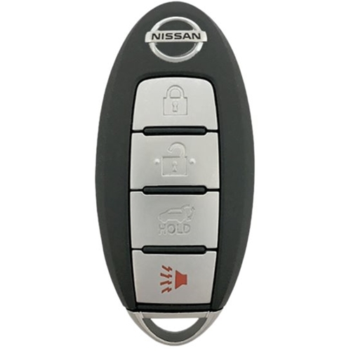 DURAKEY - Replacement Full Function Transponder, Remote and Key for select (2015-2017) Nissan Murano - Silver/Black