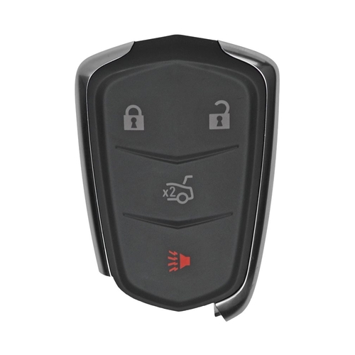 DURAKEY - Replacement Full Function Transponder, Remote and Key for select (2015-2019) Cadillac ATS and (2014-2019) Cadillac CTS - Silver/Black