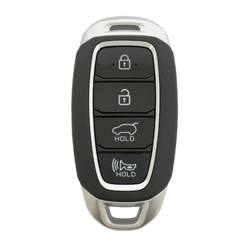 DURAKEY - Replacement Full Function Transponder, Remote and Key for select (2018-2019) Hyundai Elantra - Silver/Black