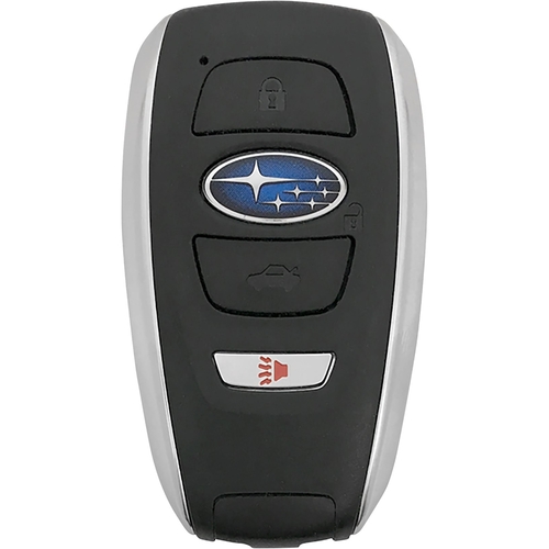 DURAKEY - Replacement Full Function Remote for select (2015-2017) Subaru Legacy and (2014-2018) Subaru BRZ - Silver/Black