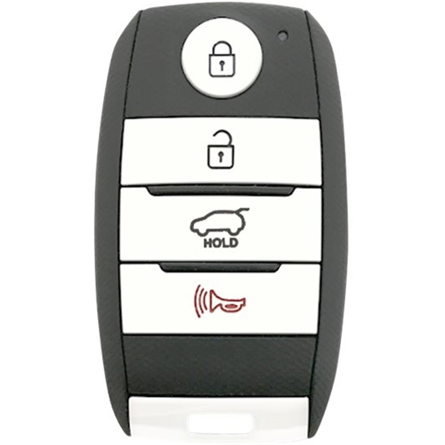 DURAKEY - Replacement Full Function Transponder, Remote and Key for select (2016-2019) Kia Sportage - White/Black