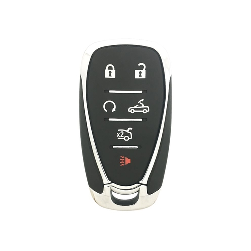 DURAKEY - Replacement Full Function Transponder, Remote and Key for select (2016-2020) Chevrolet Camaro - Silver/Black