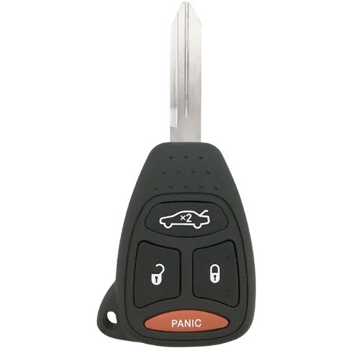 DURAKEY - Replacement Full Function Transponder, Remote and Key for select (2004-2009) Dodge Durango - Black