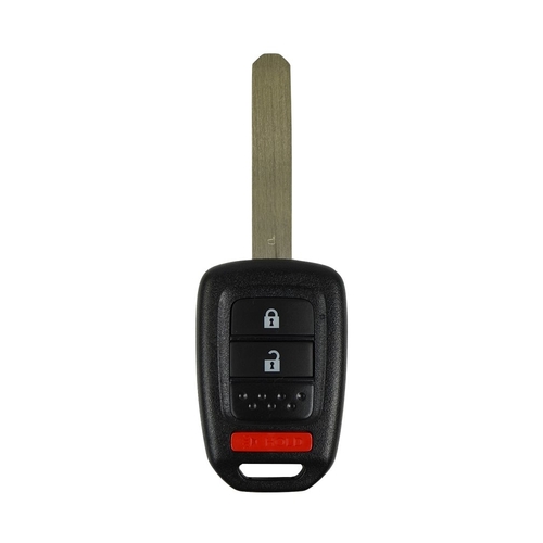 DURAKEY - Replacement Full Function Transponder, Remote and Key for select (2013-2015) Honda Crosstour and (2014) Honda CR-V - Black