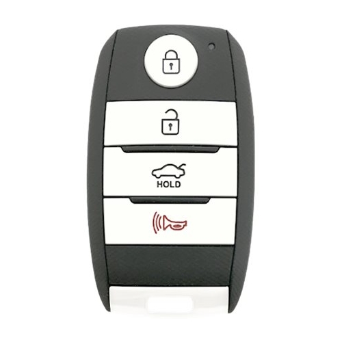 DURAKEY - Replacement Full Function Transponder, Remote and Key for select (2017-2018) Kia Forte - White/Black