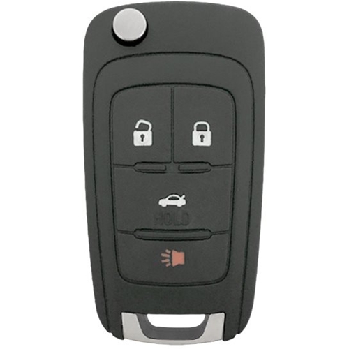 DURAKEY - Replacement Full Function Transponder, Remote and Key for select (2010) Buick Allure and (2010-2016) Buick LaCrosse - Black