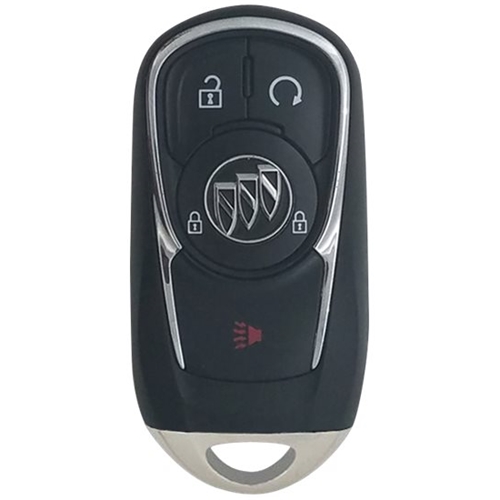 DURAKEY - Replacement Full Function Transponder, Remote and Key for select (2018-2019) Buick Regal - Silver/Black
