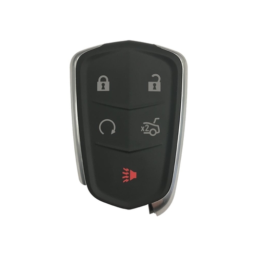 DURAKEY - Replacement Full Function Transponder, Remote and Key for select (2015-2019) Cadillac ATS and (2014-2019) Cadillac CTS - Black