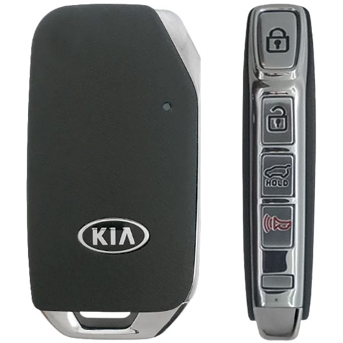 DURAKEY - Replacement Full Function Transponder, Remote and Key for select (2020) Kia Soul - Silver/Black