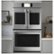 Alt View Zoom 20. Café - Professional Series 30" Built-In Double Electric Convection Wall Oven - Stainless steel.