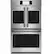 Alt View 29. Café - Professional Series 30" Built-In Double Electric Convection Wall Oven, Customizable - Stainless steel.